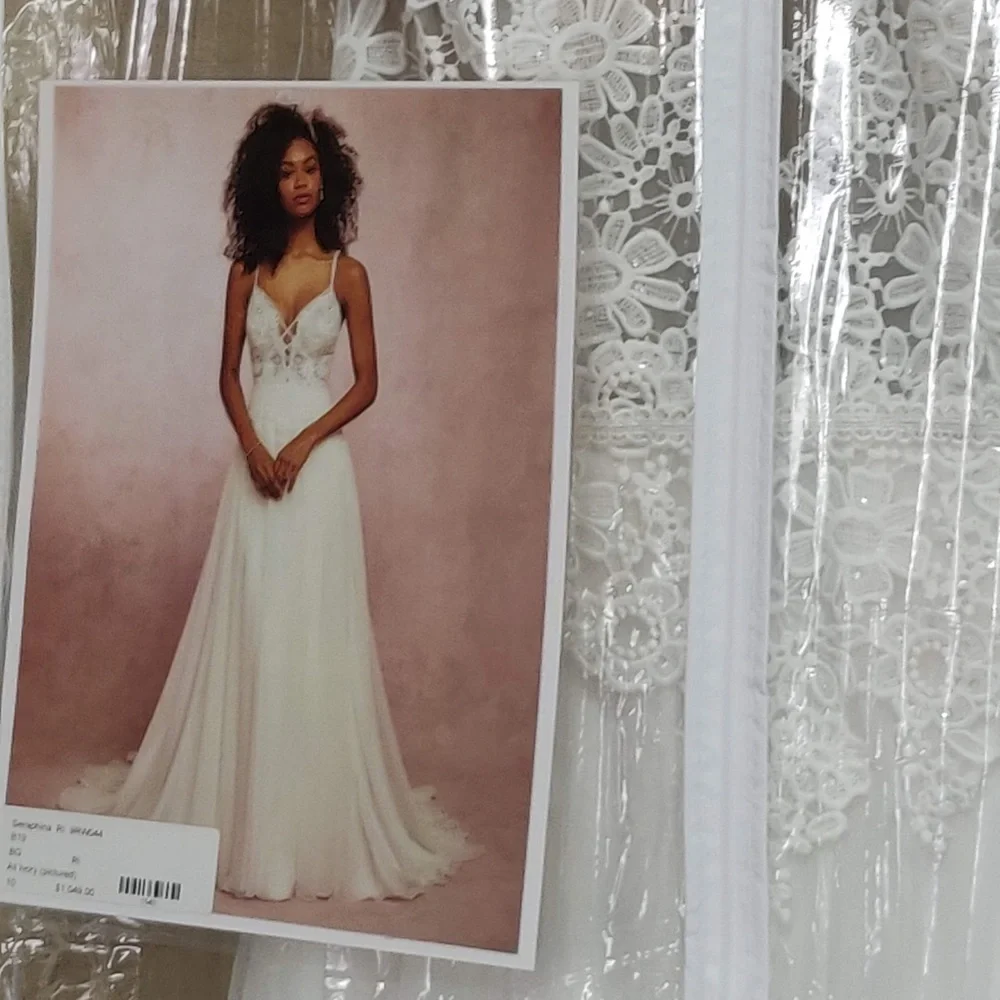 Rebecca Ingram Wedding Dress - Size 6 - Newly Dry Cleaned
